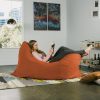 Jaxx 5.5' Pillow Saxx Microsuede Bean Bag Pillow - Image 2