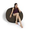 Jaxx Saxx 4' Removable Cover Round Bean Bag - Image 13