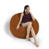 Jaxx Saxx 4' Removable Cover Round Bean Bag - Image 36
