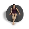 Jaxx 6' Cocoon Bean Bag Chair - Image 4