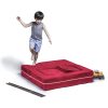 Jaxx Zipline Modular Kid's Loveseat and Ottoman - Image 5