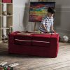 Jaxx Zipline Modular Kid's Loveseat and Ottoman - Image 7