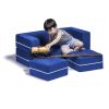 Jaxx Zipline Modular Kid's Loveseat and Ottoman - Image 17