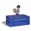 Jaxx Zipline Modular Kid's Loveseat and Ottoman - Image 19