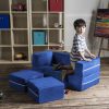 Jaxx Zipline Modular Kid's Loveseat and Ottoman - Image 20