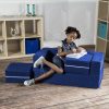 Jaxx Zipline Modular Kid's Loveseat and Ottoman - Image 23