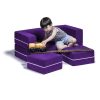 Jaxx Zipline Modular Kid's Loveseat and Ottoman - Image 25