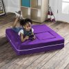 Jaxx Zipline Modular Kid's Loveseat and Ottoman - Image 29