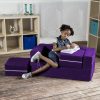 Jaxx Zipline Modular Kid's Loveseat and Ottoman - Image 31