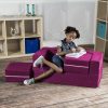 Jaxx Zipline Modular Kid's Loveseat and Ottoman - Image 39