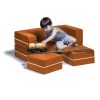 Jaxx Zipline Modular Kid's Loveseat and Ottoman - Image 41