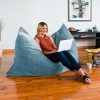 Jaxx 5.5' Pillow Saxx Chenille Bean Bag Pillow - Image 5