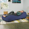 Jaxx Arlo Chaise Lounge Bean Bag Chair - Image 21