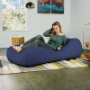 Jaxx Arlo Chaise Lounge Bean Bag Chair - Image 22