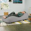 Jaxx Arlo Chaise Lounge Bean Bag Chair - Image 30