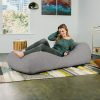 Jaxx Arlo Chaise Lounge Bean Bag Chair - Image 31
