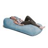 Jaxx Arlo Chaise Lounge Bean Bag Chair - Image 3
