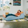 Jaxx Arlo Chaise Lounge Bean Bag Chair - Image 8