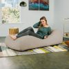 Jaxx Arlo Chaise Lounge Bean Bag Chair - Image 41