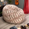 Jaxx 6' Cocoon Faux Fur Bean Bag Chair - Image 18