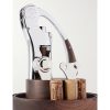 L'Atelier du Vin - Oeno Motion Groom Walnut Wood, Glass and Steel Corkscrew Set - Image 3