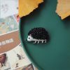 Cute Hedgehog Brooch - Alloy - Image 4