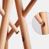 Solid Beech Wooden Coat Rack - Image 5