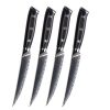 Minimal Damascus Steak Knife Set of 4 - Image 13