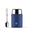 Minimal Insulated 500 ml Food Jar & Foldable Spoon - Image 12