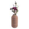 Terra, Straight Terracotta Large Vase, H30cm - Image 2