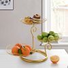 Creative Three-layer Storage Tray Wrought Iron Home Decoration - Image 4
