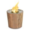 Sag Harbor Teak Gel Fuel Fire Bowl - Image 2