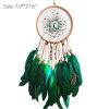 Handmade Green Dream Catcher - Image 4