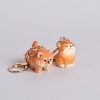 Adorable Shiba Inu or Cat Keychain