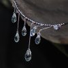 Raindrops Tassel Chain Necklace - Image 4