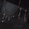 Raindrops Tassel Chain Necklace - Image 2