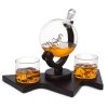 Ski Wine and Whiskey Decanter Set - Image 2