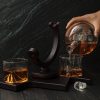 Ski Wine and Whiskey Decanter Set - Image 3
