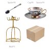 British Inspired Tea Set - Set of 4 or 6 with Rack - Image 9