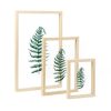 Leaf on Glass Framed Wall Art - Image 2