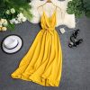 V-Neck Crossover Dress - Image 3
