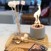 Colsen Round Concrete Tabletop Fire Pit - Image 4