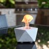 Colsen Square Concrete Tabletop Fire Pit - Image 2