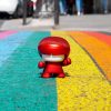 Bluetooth Speaker mini Xboy 3 inch 3 Watt LED Art Toy Design-Voice Cues - Image 38