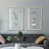 Plants In Vase Wall Art - Image 2
