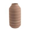Terra, Straight Terracotta Large Vase, H30cm - Image 3