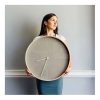 Mr Clarke Wall Clock 53cm, Clay Grey - Image 2