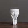 Nordic Style Girl Doll Modern Home Decoration Resin Vase - Image 14