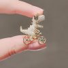 Sparkly Dinosaur Inspired Brooch - Image 3