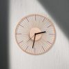 Modern Clock - Ash Wood - Image 2